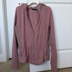 Abercrombie & Fitch Mauve Fleece Hoodie